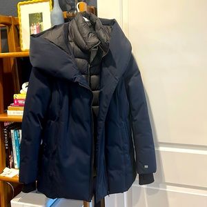 Soia & Kyo Navy Camelia-C Jacket
